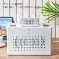 Miniatyrbilde 5 av 6: Dobbeltlags Wifi-ruter oppbevaringsboks skrivebord kontakt ledning organizer boks dekoder element skjult finishboks
