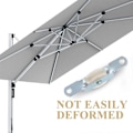 Miniatyrbillede 3 af 4: 4-pak Udendørs Parasol Reparationssæt Skydedør Vindue Enkelt Hjul Parasol Reb Trisse til Haveparasol Reservedele{HH}