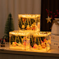 Miniatyrbillede 2 af 11: Jule Rubiks Cube Natlampe Julefrokost Udklædning Halloween Rubiks Cube Spejl Natlampe