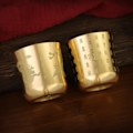 Miniatyrbillede 5 af 5: Tekop Tekrus Husholdningsartikler Messing Kina Antik Bar Drikkevarer Anc A