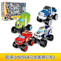 Miniatyrbillede 1 af 3: Deformeret Robot Bil Legetøj Action Figur Model Børnelegetøj Julegaver - Blaze Monster Machines Anime {hh} 4