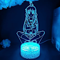 Miniatyrbillede 1 af 5: WJ Anime LED Lampe Fruits Basket Tohru Honda til Soveværelsesindretning Natlampe Fødselsdagsgave Børneværelse 3D Bordlampe Manga Fruits Basket