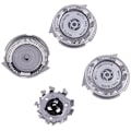 Miniatyrbild 2 av 6: 3-pack Rakapparat Huvud Trimmerhuvud för Philips SH50 HQ8 Sh