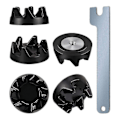 Miniatyrbillede 1 af 5: KitchenAid Blender Koblings Udskiftningsdele (6-pak) - 9704230 Blender Kobling med 1 Nøgle