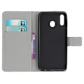 Miniatyrbillede 5 af 5: Wallet Case Samsung Galaxy A40 - Sort med Sommerfugle