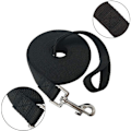 Miniatyrbilde 3 av 5: CQBB Treningsline for små til mellomstore hunder, hundebånd for hund/valp for lydighetstrening, tilbakekalling, camping - Svart 10*2M