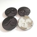 Pikkukuva 4 / 4: Sopii Mitsubishi 6cm Pyöränkeskiöihin Vanteet Wing God Rengaskeskikuppi Vanne Wing God Pyöränkeskiö 60mm Outlander Boris Punainen ja Musta Red and Black 4pcs