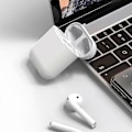 Miniatyrbilde 2 av 5: Airpod 2: en generasjon Trådløse Hodetelefoner Vanntette Bluetooth-kompatible Hodetelefoner med Mikrofon