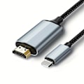 Miniatyrbild 1 av 5: Lightning till HDMI-adapterkabel, HDMI-kabel för iPhone till TV Kompatibel med iPhone & YouTube till TV-utgång med 1080P HD-skärm 4 meter, Grå