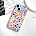 Miniatyrbillede 2 af 4: CASETiFY Compact iPhone 16 Pro Max Cover [1,2 m. 2X Militær Standard Drop Beskyttelse/Slank/Letvægt] - Lyse Forårsblomster - Klar Sort
