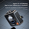 Pikkukuva 2 / 4: Bluetooth 5.1 Audio Receiver FM-lähetin NFC Stereo 3,5 mm Aux Jack RCA Langaton Audioadapteri Mikrofoni IR-kaukosäädin TV:lle PC:lle
