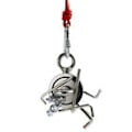 Miniatyrbillede 5 af 5: 500 kg 75 mm Stærk Magnetisk Fiskemetaldetektor 10 m Reb 2-sidet Neodymium{HH}