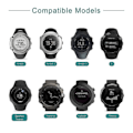 Miniatyrbillede 2 af 5: Oplader kompatibel med Suunto 3 Fitness, Suunto 5, Traverse, Kailash, Spartan Trainer, Ambit 1 2 3 - USB opladerkabel 100cm