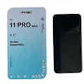 Miniatyrbilde 1 av 2: Erstatningsskjerm for iPhone 11 Pro Max svart {hh] black only the screen