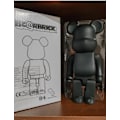 Miniatyrbild 1 av 7: 400% Högkvalitativ Svart Vit Björn Brick DIY Montering 28cm Galaxy Målning Björn 3D Modell Mini Brick Figur Leksaker Red