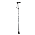 Miniatyrbillede 6 af 8: Foldbar vandrestav i aluminiumslegering, ergonomisk, udtrækkelig, 5 niveauer, foldbar vandrestav til ældre og handicappede