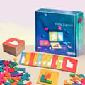 Puslespilskampsæt 20 kort 128 klodser, 3D-former Flere spillemetoder Børns kognitive forbedring - Velegnet til daglig brug Tabletop Game Battle