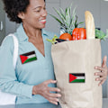 Miniatyrbild 10 av 11: 3X Palestina Broderad Flagga Patch Stryk/Sy På Kläder Palestina{HH}
