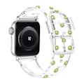 Pikkukuva 1 / 5: Rannekoru Apple Watch 41 mm / 40 mm / 38 mm joustava läpinäkyvä kivi-kuviolla