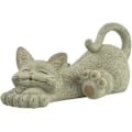 Miniatyrbillede 1 af 5: Sjov Grå Kat Hængende Figurer Søde Samleobjekter - Happ