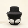 Solhatter for menn og kvinner til sommerbruk utendørs med bred brem Mosquito repellent hat - black