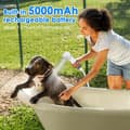 Portable Rechargeable Electric Shower Pump for Camping and Outdoor Use
