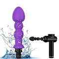 Miniatyrbilde 5 av 5: Universal Fascia Gun Massasjehode Multi Speed ​​Vibrerende Massasjestav for Kroppen