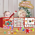 Miniatyrbillede 5 af 5: Julekalender 2023 med sensoriske objekter - Fidget legetøj - Jule Blind Box 24 dages nedtælling Nytårs overraskelsesgave til børn drenge piger stil 2