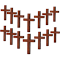 Miniatyrbilde 1 av 5: 100 små trekors, trekrusifikser for hobby D