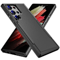 Miniatyrbillede 1 af 4: OtterBox Samsung Galaxy S24 Ultra Commuter Series Cover - Sort, Slank & Robust, Lommevenlig, med Portbeskyttelse