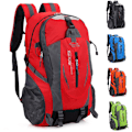 Miniatyrbild 1 av 5: 40L Stor Vattentät Ryggsäck Camping Vandring Promenader Utomhus Reseryggsäck Red