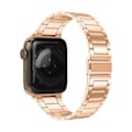 Pikkukuva 1 / 5: Rannekoru Apple Watch 41mm / 40mm / 38 mm Linkit Teräs Ruusukulta