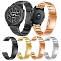 Miniatyrbillede 4 af 5: Rustfrit stål armbånd til Garmin Fenix 7S {HH} Rose Gold