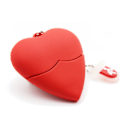 Miniatyrbild 1 av 2: USB-minne 64 GB - Hjärta Ed RED