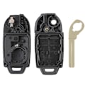 Miniatyrbillede 2 af 4: Volvo XC70 XC90 S60 S80 V70 Fjernbetjening Flip Nøgle Etui Skal Udskiftning{HH}