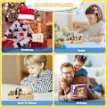 Miniatyrbillede 6 af 6: Montessori Aktivitetsbræt til Småbørn, 27 LED Lys Montessori Legetøj til 1-6 Årige, Sensorisk Trælegetøj til Drenge & Piger Gaver