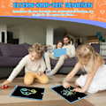 Miniatyrbilde 6 av 7: Fargerikt LCD Skrivebrett for Barn, 30cm Gjenbrukbart Tegnebrett, Reisegave{HH} Blue, Blue