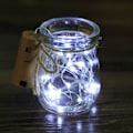 Miniatyrbilde 4 av 4: 6 stk./sett 2 m Korklys med Skrutrekker Flaskelampe 20 LED Lyslenke for Fest Bryllup White