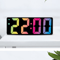 Miniatyrbillede 5 af 10: Hot sælgende farve font vækkeur sengebordsur stor skærm stor font elektronisk ur