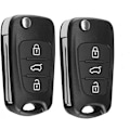 Miniatyrbillede 1 af 5: 2 stk. erstatnings bilnøgle covers kompatible med Hyundai i30 i35 i10 i20 i