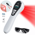 Miniatyrbillede 2 af 8: Lavniveau laser rødlys terapi enhed kold laser arthritis fysioterapi udstyr