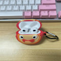 Miniatyrbild 7 av 7: Roligt Sött Tecknat Kreativt Mönster Design Hörlursfodral för Airpods 3:e Gen, Mjukt Silikon Headset Skyddsfodral för Pojkar Flickor