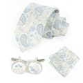 Anpassad Jacquard-slips för män, affärs- och bröllopsformell slips i polyestersilke med personlig design 8YG28