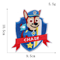 Pikkukuva 3 / 5: 15 kpl Paw Patrol -animaatiohahmojen brodeeratut kangasmerkit koiran kilpi lapsille