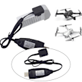 Miniatyrbillede 2 af 5: RC Drone USB-lader Batteriopladningskabel 60cm til X500 X30 Z6 Dele