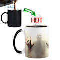 Miniatyrbilde 2 av 3: Halloween Walking Dead Fargeendrende Krus Keramisk Kaffekrus Termisk Tekopp Nyhet Gave