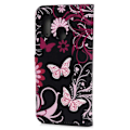 Miniatyrbillede 3 af 5: Wallet Case Samsung Galaxy A40 - Sort med Sommerfugle