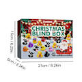 Miniatyrbilde 5 av 5: 24 stk. Gummiank Leike Blind Box Adventskalender 2022 Nedtelling Julegaver