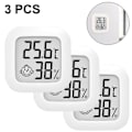 Miniatyrbild 3 av 5: 3-pack inomhus termometer, fuktighetsmätare Digital hygrometer Rumstemperaturmätare för hemmet, hög noggrann temperatur