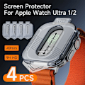 Miniatyrbillede 1 af 6: 4 stk. 9H High Definition hærdet glas til Smart Watch skærmbeskytter til Apple Watch Ultra 2 49mm{HH}